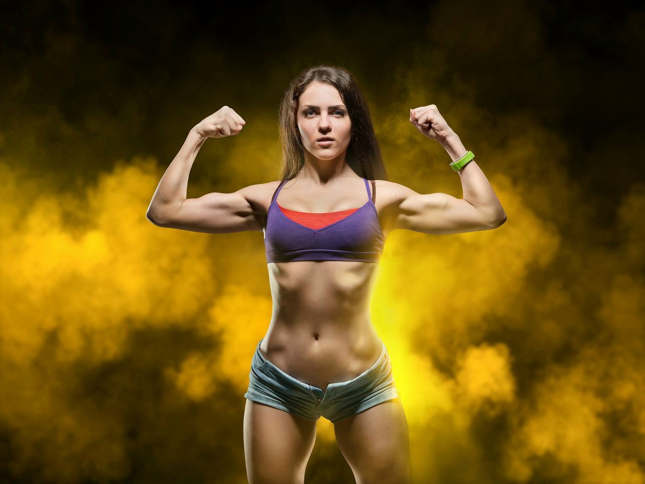 Athletic girls in Piura